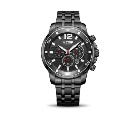 Multifunctional Sports Quartz Watch for Men