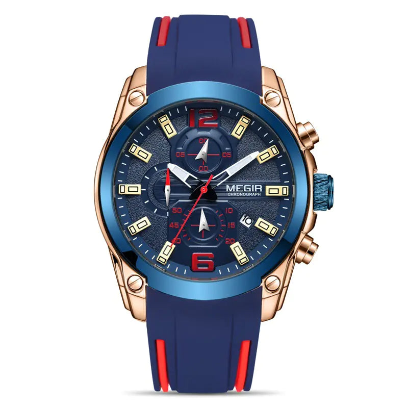 Megir Men's Waterproof Quartz Sports Watch 2063