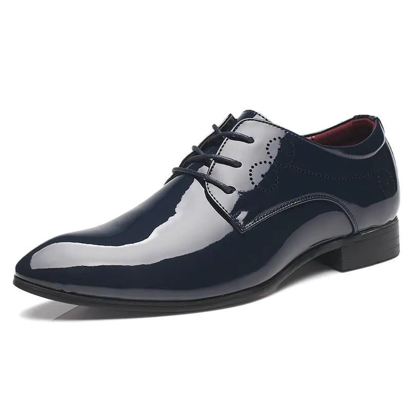 Men's Leather Business Casual Dress Shoes