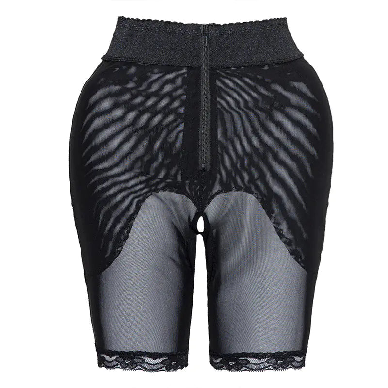 Body-Sculpting Buttoned Zipper Slim Waist Pants